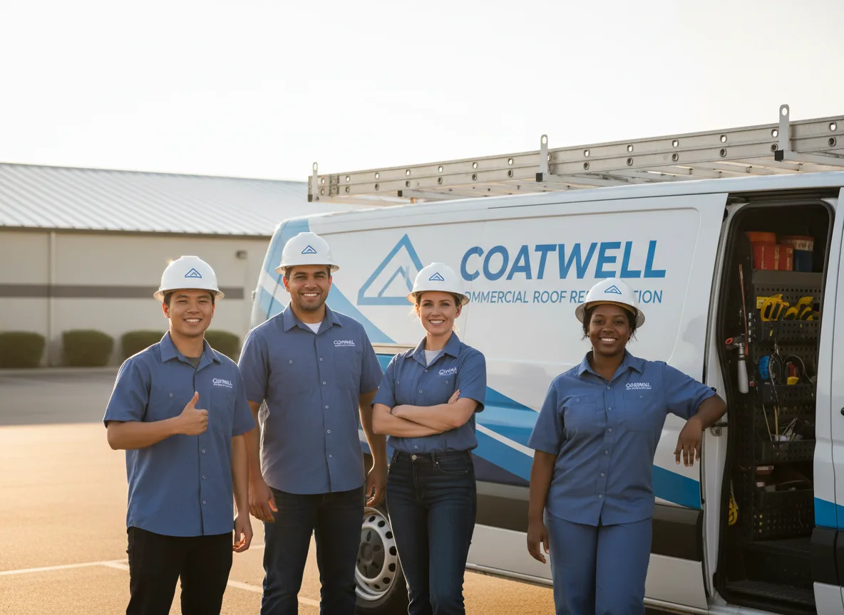 Commercial roof coating company in Piney Flats, TN